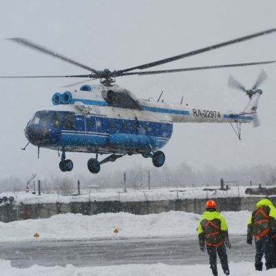 Воздушная тренировка сотрудников авиалесоохраны