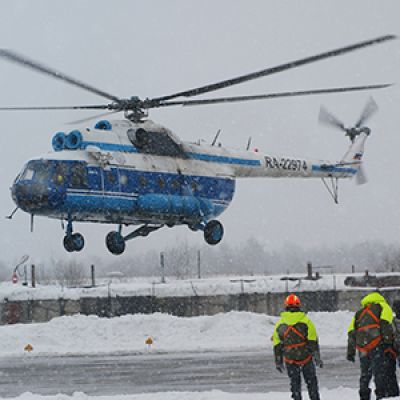 Воздушная тренировка сотрудников Авиалесоохраны